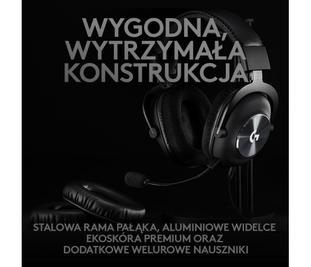 LOGITECH G Pro X Black - 506272 - zdjęcie 9